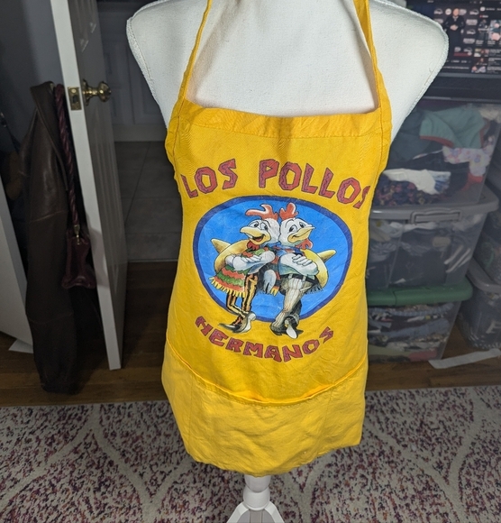 Los pollos Hermanos Breaking Bad AMC Tv Show Cooking Apron One Size - Picture 2 of 5
